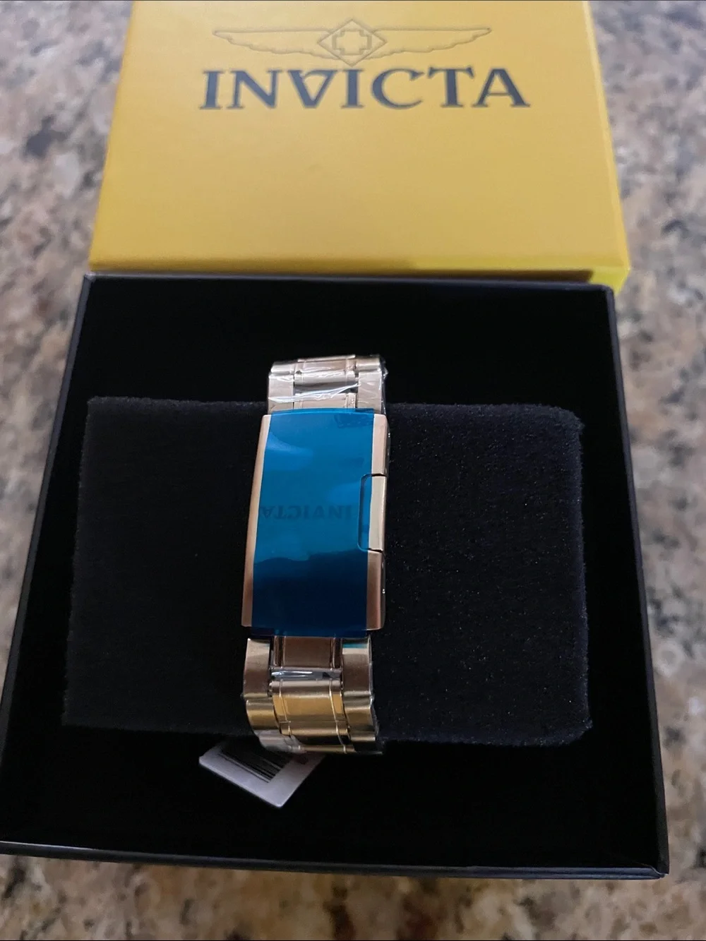 Invicta Gold 40mm Objet D Art Automatic with Skeleton Dial